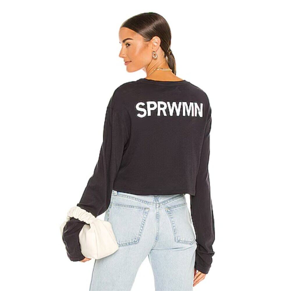 SPRWMN Logo Long Sleeve Tee